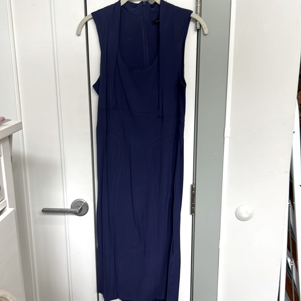 French Connection Blue MIDI dress